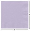 Lavender Solid Beverage Napkins - (Pack of 20) - Perfect