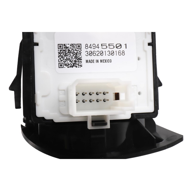 GM Windshield Wiper and Washer Switch, 2-Position, Black, Push Button,