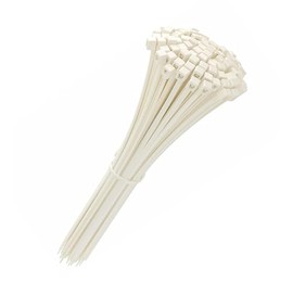 Kippen 9014EK Pack of 50 White Cable Ties 300x4.8 mm