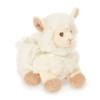 Bearington Collection Baby Baa Plush Stuffed Animal Lamb with Rattle,