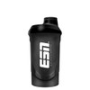 ESN Shaker, Black, 600 ml, Leak-Proof, Shaker with Measuring Scale