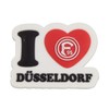 Fortuna Düsseldorf 3D PVC Magnet "I love" [German Version]