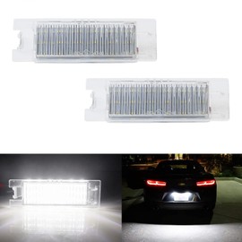 BHZNGD 2 Pack No Error Number Plate Light Compatible with Vauxhall Opel Zafira B Vectra C Corsa D Astra H Tigra Twin Top B Insignia Adam Cascada Meriva A. Rear Day Lamps