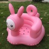Inflatable Baby Chair Built in Air Pump Soft Cartoon Rabbit