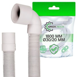 Drain Hose Washing Machine and Dishwasher Universal 1800 mm Diameter 30/20 mm ONIX TECH