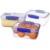 Sistema KLIP IT Rectangular Collection Food Storage Container, 33.8 oz./1.0
