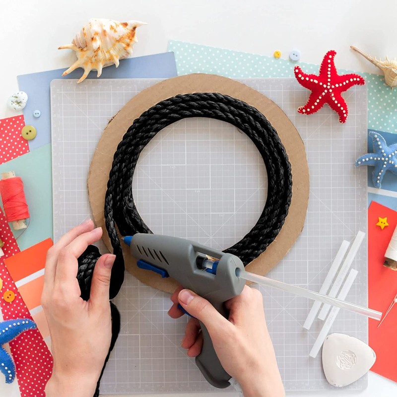CRAFTCURL Nylon Twisted Rope - Durable & Slightly Shiny Design