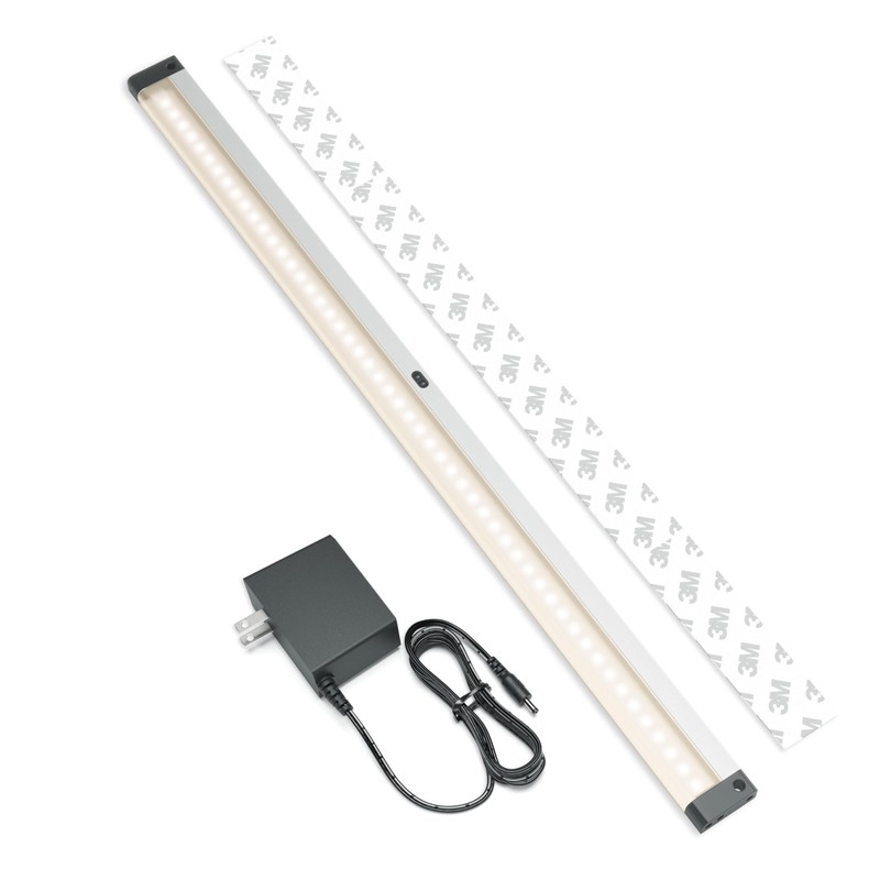 EShine Hand Wave Activated Under Cabinet LED Lighting Kit, Dimmable,