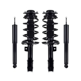 PM Auto Front Quick Complete Strut - Coil Spring - Rear Shock Absorber For 2007-2009 Saturn Aura