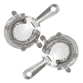 Winco Stainless Steel 4-Prong Bar Strainer (2)