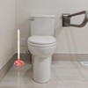 Heavy Duty Toilet Plunger for Bathroom - Strong Suction Force