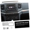 COHEALI 1 Set Car Radio Stereo Fitting Cage Kit Simple
