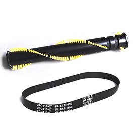 Replacement for Eureka Smart Upright Vac Roller Brush with 1pk Type R Flat Belt, Fits 4870AT, 4870ATV, 4870BT, 4870DT,4870 GZ, 4870HZ, 4870K, 4870MZ, 4870PZ, 4870RZ, 4870SZX, 4870T, 4870UZ