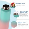 Volhoply Insulated Water Bottles Bulk 2 Pack, 40 oz Stainless