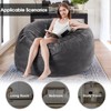 ILPEOD Bean Bag Chairs for Adults - Memory Foam Furniture