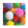 RIMOBUL 20PCS 1.5INCH Extra Large Cat's Favorite Chase Glitter Ball