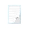 Writing Paper Design Ornament Pattern Ornament Blue Pastel Letter Pad