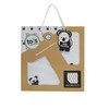 toTs Summer Blanket, Koala, Black & White