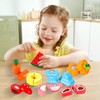 ENCOUN Children's Kitchen Accessories Wood, Play Kitchen Accessories, Kitchen Toy