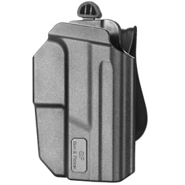 OWB Thumb Release Holster for Smith & Wesson M&P 9/40 M2.0 Full Size 4.25'' and M2.0 Compact 4'' 3.6'',S&W SD9 VE. Outside Waistband Carry Holster, Level II Retention Locking System. Right Hand