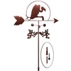 SWEN Products Buzzard Vulture Weathervane (Garden Stake Included)