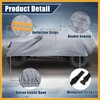 Partuto SUV Car Cover Fit for Jeep Wrangler JK JL