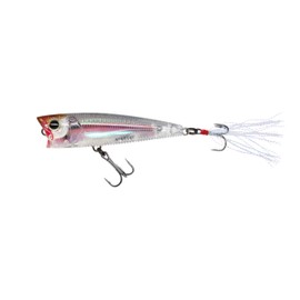 Yo-Zuri 3DR Popper Floating Lure, 2 5/8", Real Glass Minnow