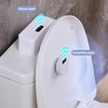 Automatic Toilet Flusher, Touchless Hands Toilet Flusher, Infrared Sensor Toilet