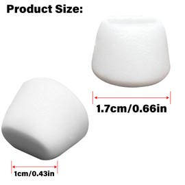 24P Sink Rack Feet for Kohler 84544-0 Kitchen Sink Rack, Replacement Sink Grid Stabilizer Feet - White