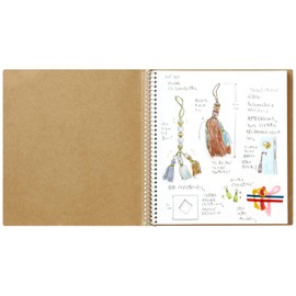 Maruman Croky White Crochet Paper, 6.9 x 6.1 inches (176 x 155 mm), SQ