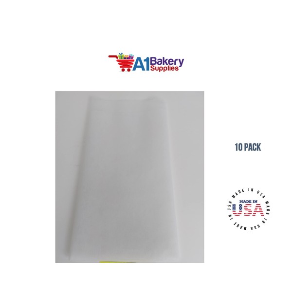 White Non-Woven Tissue Sheets 10 Sheet Pack ~ 20"x26" SheetsUse