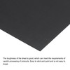 QUARKZMAN Black ABS Plastic Sheet 10 x 8 x 0.03
