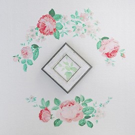 House Gida Wall Sticker A4 Petite Old Rose WS-40