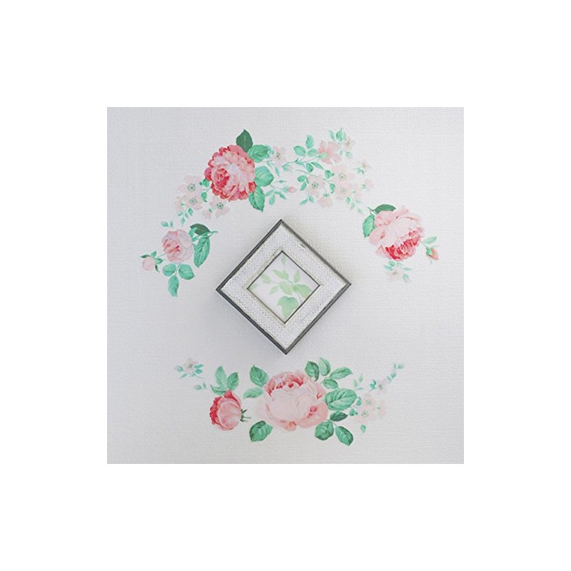 House Gida Wall Sticker A4 Petite Old Rose WS-40