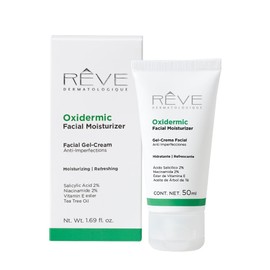 Reve Dermatologique | Oxidermic Facial Moisturizer - Gel-Crema Facial Anti-Imperfecciones - hidratación para pieles grasas - – 50 ml