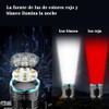 JIEYOUTA Lámpara de Cabeza LED Multifuncional, 10 Modos Luz, Batería