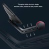 Bar End Bike Mirror Handlebar Mount Rearview 360 Degree Rotatable