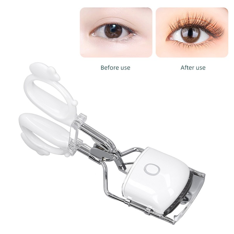 Rechargeable Electric Eyelash Curler Multiple Guard System Fast Heating Electric