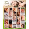 Silver Helix Hoop - Tiny 3mm White Opal Handmade 925