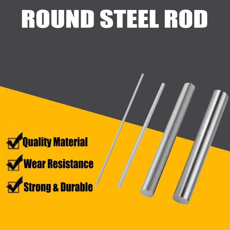 Utoolmart Round Steel Rod, 1.9mm HSS Lathe Bar Stock Tool