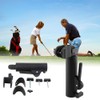 Umbrella Holder Adjustable Push Cart Umbrella Stand Holder Trolley Umbrella