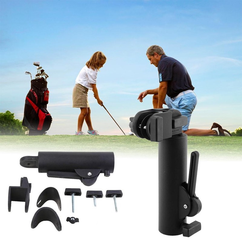 Umbrella Holder Adjustable Push Cart Umbrella Stand Holder Trolley Umbrella