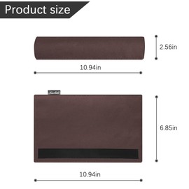 Zpana 2PCS Car Seat Belt Pad, Comfortable Suede Velvet Vehicle Seatbelt Cushion Cover for Neck & Shoulder, Soft Breathable Seatbelt Mat, Universal Automotive Interior Decor Accessories (Brown)
