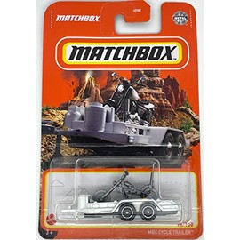 Matchbox 2022 - MBX Fahrradanhänger [Chopper Variation] weiß 98/100