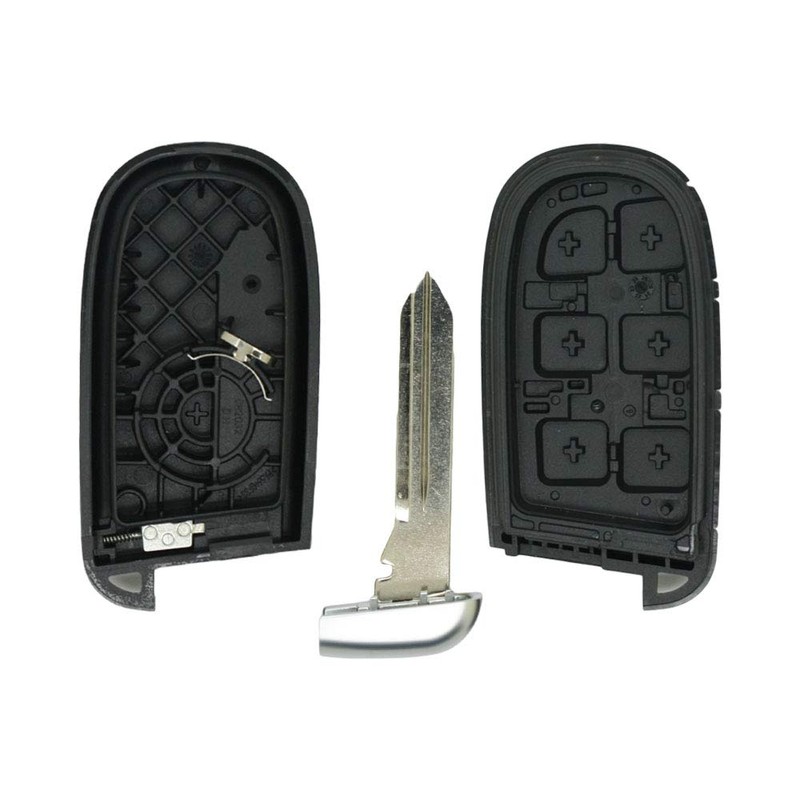 BROVACS Key Shell + Uncut Blank Emergency Key Compatible with