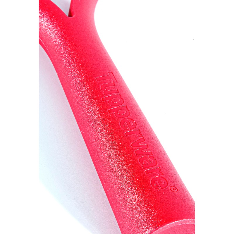 TUPPERWARE Schäler Universalschäler (2) Rot D119 Flachschliff Wellenschliff
