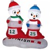 Gemmy Christmas Inflatable 4 Ft Snowman Kids By Gemmy