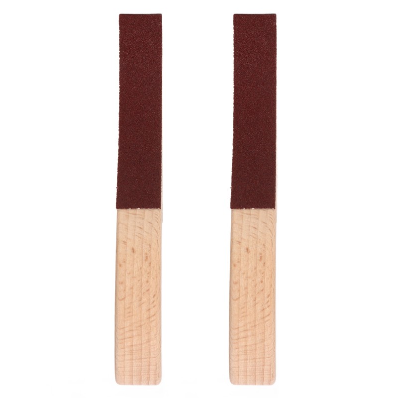 1 Pair Piano Hammerhead Sanding Plate S Shape Solid Wood