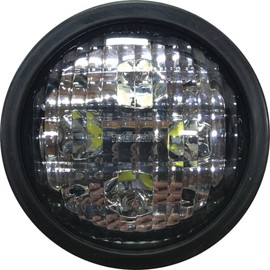 TIGERLIGHTS 12V Tiger Lights TL2060 LED Round Tractor Light (Rear Mount) 3.3 Amps Compatible With/Replacement For Allis Chalmers 160, 170, 175, 180, 180, 185, 190, 200, 210 Trapezoid Off-Road Light