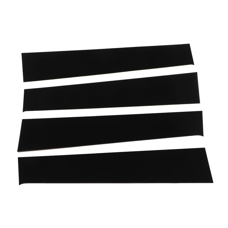4pcs Black Pillar Posts Door Trim B Pillar Posts Door